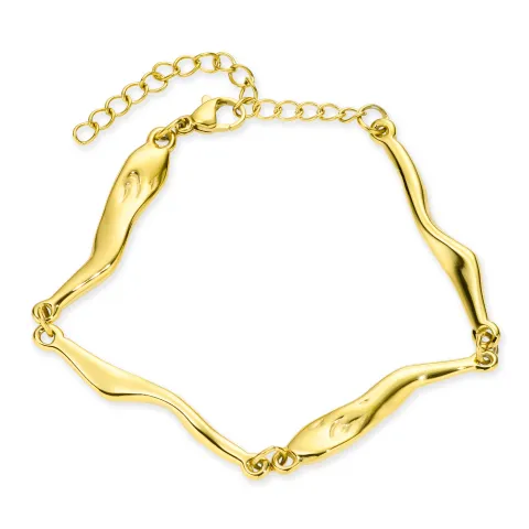 Wasserfest Armband aus vergoldetem Stahl - OCEANA