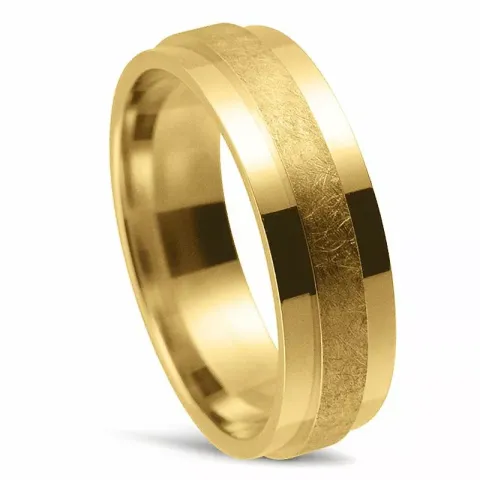 Breit Trauring aus 14 Karat Gold