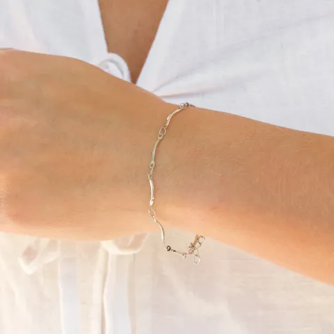 Wasserfest Armband aus Stahl  x 1,0 mm  - OCEANA