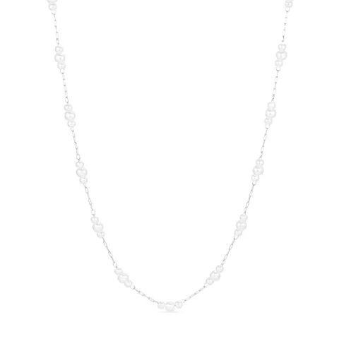 Wasserfest Perle Halskette aus Stahl - OCEANA