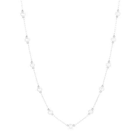 Wasserfest Perle Halskette aus Stahl - OCEANA