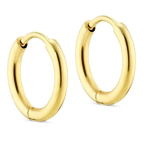 8 mm Wasserfester Kreole in vergoldetem Stahl - OCEANA