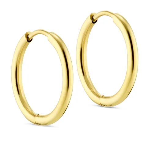 12 mm Wasserfester Kreole in vergoldetem Stahl - OCEANA