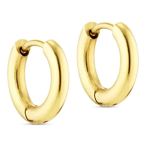 8 mm Wasserfester Kreole in vergoldetem Stahl - OCEANA