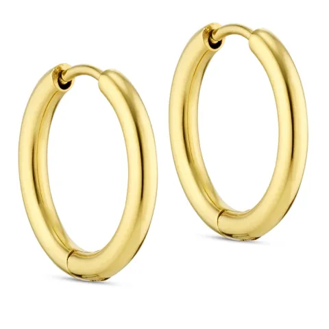 14 mm Wasserfester Kreole in vergoldetem Stahl - OCEANA