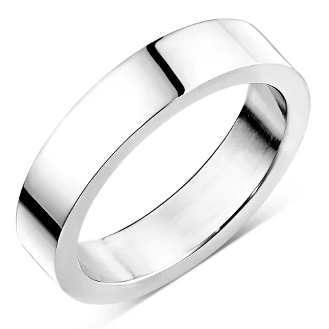 Wasserfest Ring aus Stahl