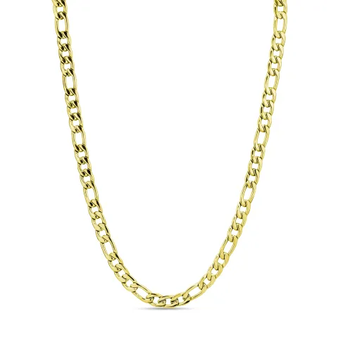 Wasserfest Halskette aus vergoldetem Edelstahl  x 6.50 mm 