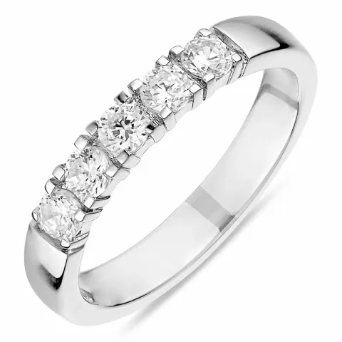 Zirkon Ring aus Silber