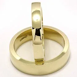 Trauringe aus 14 Karat Gold - set