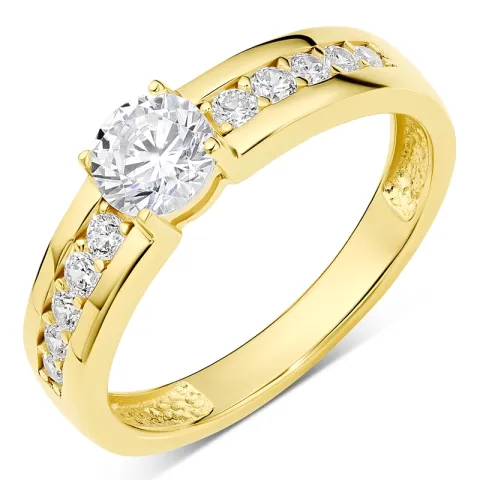 Zirkon Ring aus Silber