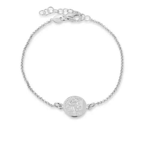 Armband aus Silber und Anhänger aus Silber