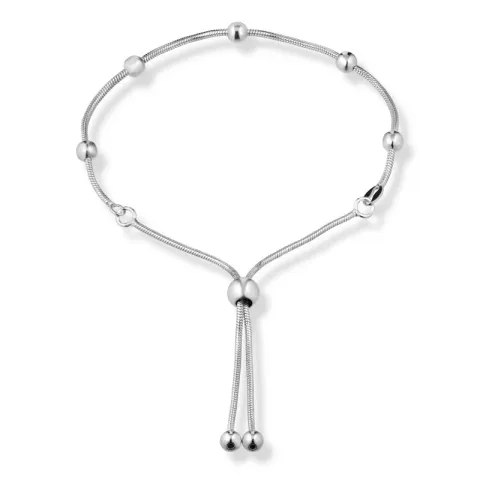 Kugelkettenarmband aus Silber x 4,1 mm