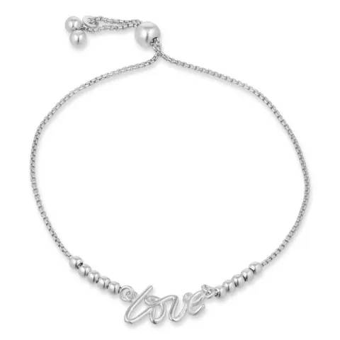 Love Armband aus Silber und Anhänger aus Silber