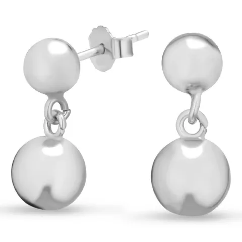 Kugel Ohrringe in Silber