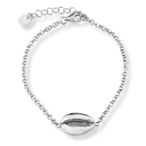 Muschel Armband aus Silber und Anhänger aus Silber