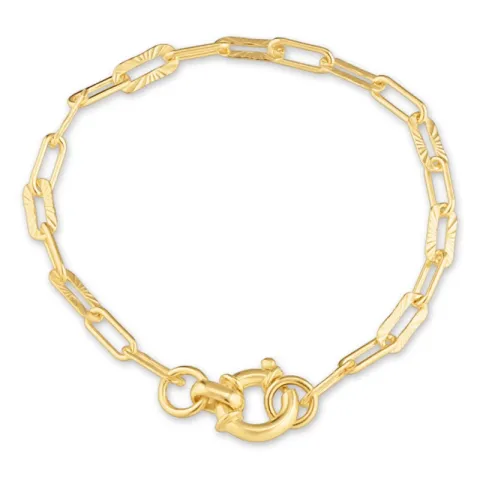Armband aus vergoldetem Sterlingsilber  x 4,1 mm