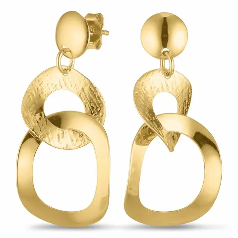 Kollektionsmuster Ohrringe in vergoldetem Sterlingsilber