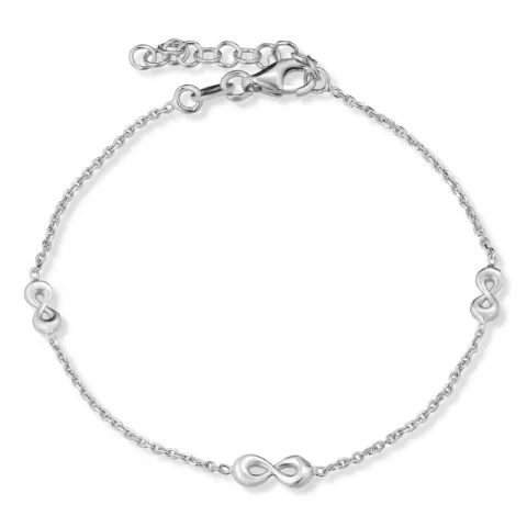 infinity Armband aus Silber und Anhänger aus Silber