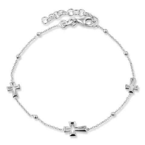 Kreuz Armband aus Silber und Anhänger aus Silber