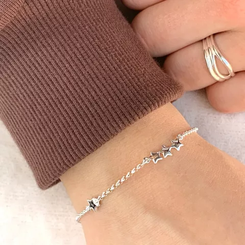 Stern Armband aus Silber