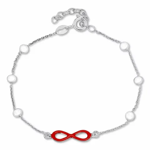 infinity Armband aus Silber und Anhänger aus Silber