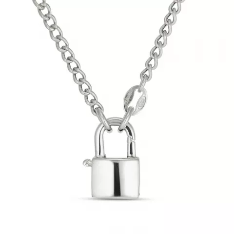 Schlüssel Halskette mit Anhänger aus Silber