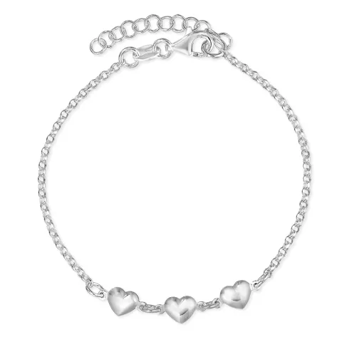 Herz Armband aus Silber