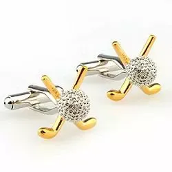 Preiswerten Golf Manschettenknöpfe in Edelstahl