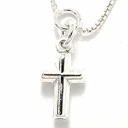 Kreuz Fußkette aus Silber