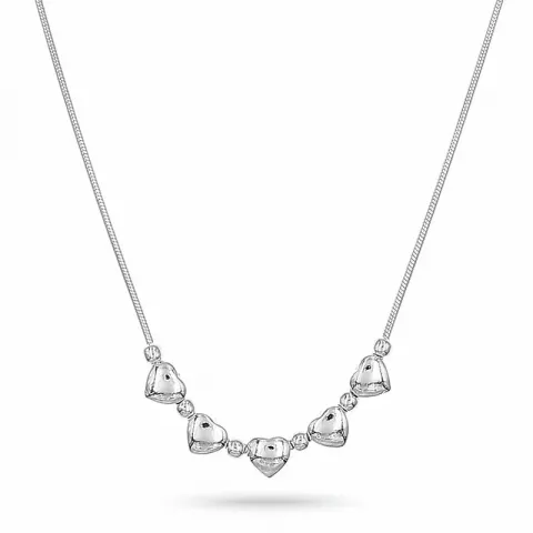 Herz Halskette aus Silber