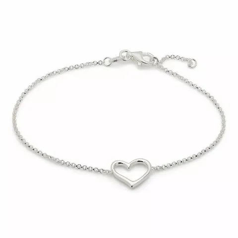 Herz Armband aus Silber