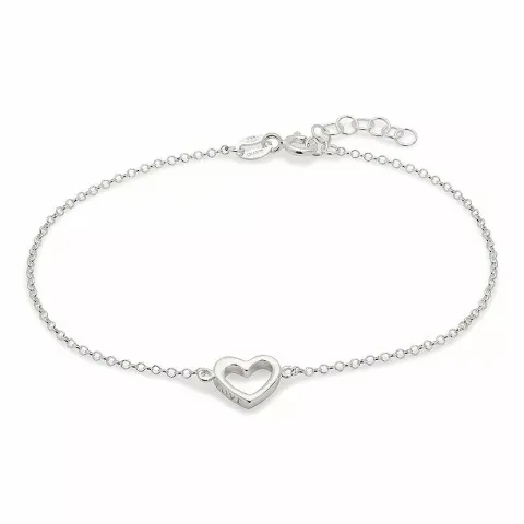 Elegant Herz Armband aus Silber