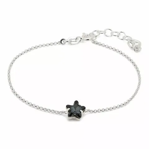 Stern Bergkristall Armband aus Silber