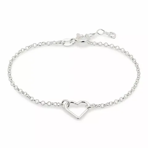 Billig Herz Armband aus Silber