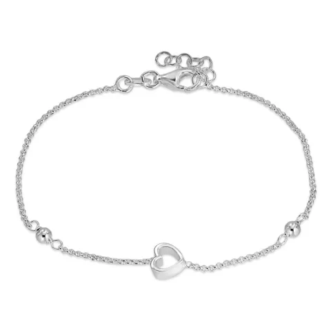 Elegant Herz Armband aus Silber