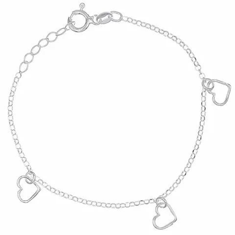 Herz Armband aus Silber