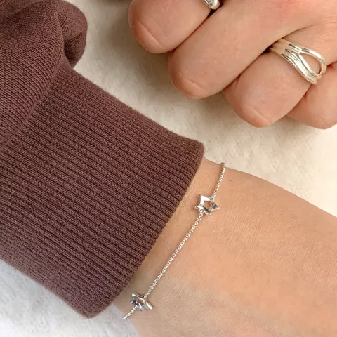 Stern Armband aus Silber