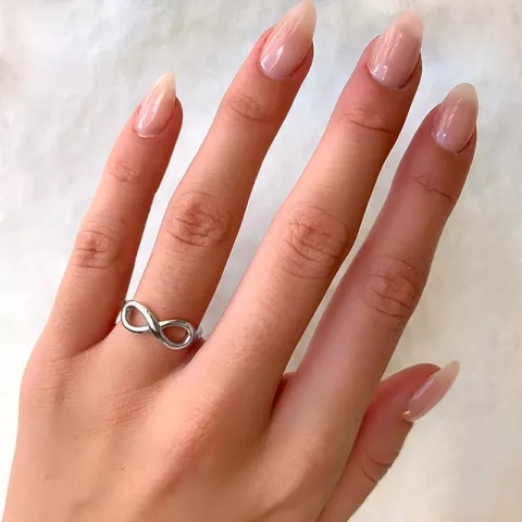 infinity Ring aus Silber