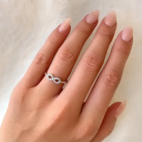 Infinity Ring aus Silber