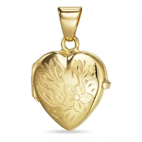 Herz Medaillon aus 9 Karat Gold