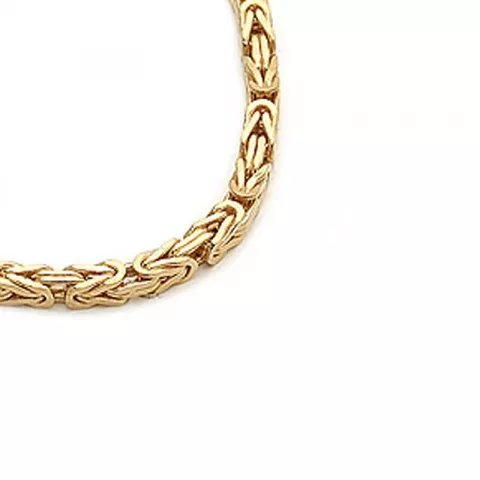 Königarmband aus 14 Karat Gold 21 cm x 4,0 mm