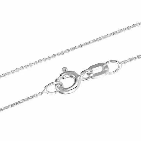 BNH Anker runden Halskette aus Silber 45 cm x 0,8 mm