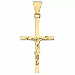 Jesus bnh kreuz aus 14 Karat Gold