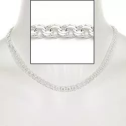 BNH bismark-Halskette aus Silber 45 cm x 6,5 mm