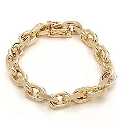 BNH Anker facet armband aus 8 Karat Gold 18,5 cm x 9,0 mm