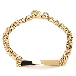 BNH Bismark-Armband aus 14 Karat Gold 14 cm x 4,0 mm