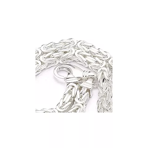 Elegant Könighalskette aus Silber 45 cm x 4,0 mm