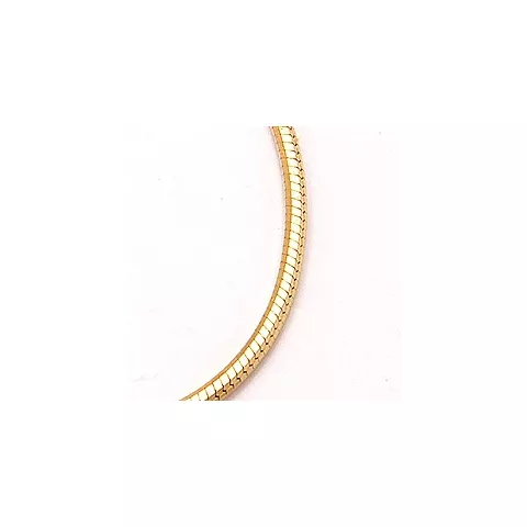 BNH Schlangenhalskette aus 14 Karat Gold 42 cm x 1,2 mm