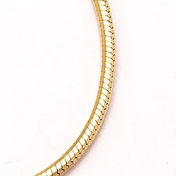 BNH Schlangenhalskette aus 14 Karat Gold 42 cm x 1,2 mm