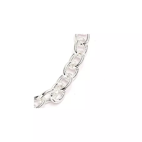 BNH Anker runden Armband aus Silber 18,5 cm x 6,0 mm